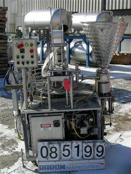 Used: auto prod cup filler, model ro-A3, 8 station, sta