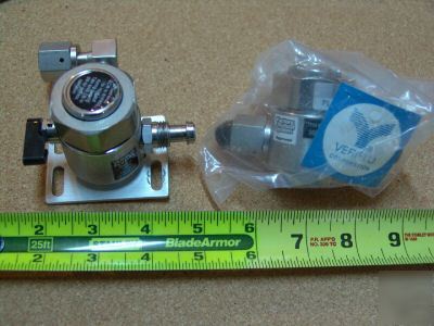 Veriflow flv 110A valve setting is 7K cc/min @1000 psi