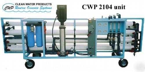  reverse osmosis, 50,000 gpd, for wells and lakes 