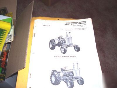Case 1030 comfort king tractors parts cataloge C964