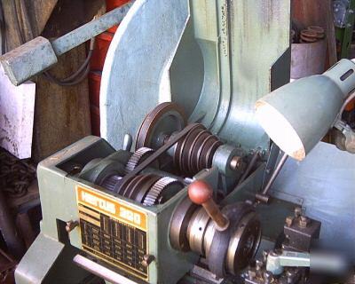 Hercus 260 lathe turret capstan with burnard collets