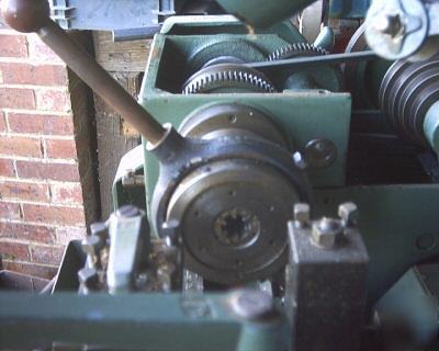 Hercus 260 lathe turret capstan with burnard collets