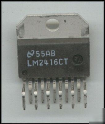 2416 / LM2416CT / LM2416 general purpose video amp