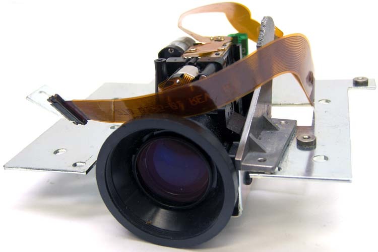 Lot motorized video camera / melles griot lens / optics