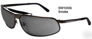 New smith & wesson 10X glasses- smoke lens/bronze frame 