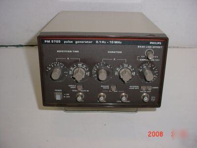 Philips PM5705/04 pulse generator 0.1 hz - 10 mhz