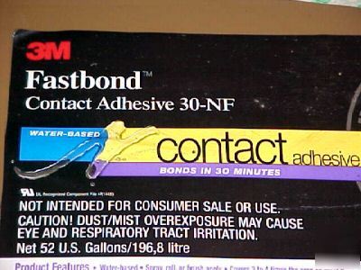 3M fastbond 30-nf contact adhesive cement / 52 gallons 