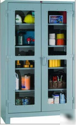 Lyon all welded clearview storage cabinet