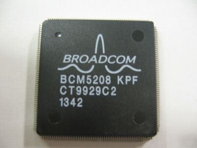 P/n BCM5208KPF ; quad 10/100 base tx/fx mfg:broadcom
