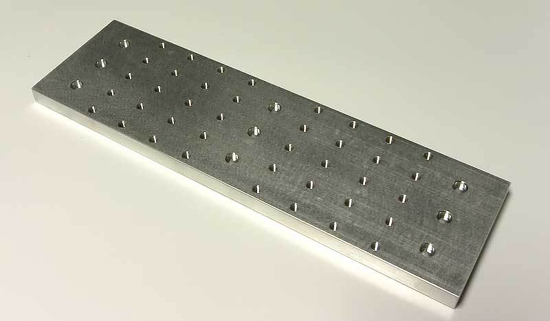 Taig jig/fixture plate. clamping tooling. raw