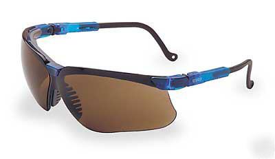 Uvex S3241X genesis blue frame safety glasses