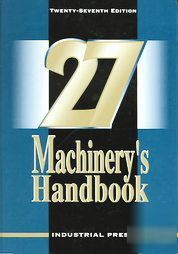 Machinery's handbook 27TH edition large print & guide