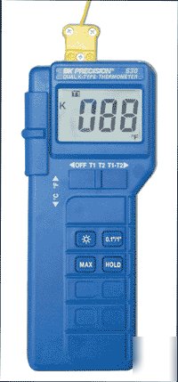 Bk precision 630 dual k-type thermometer