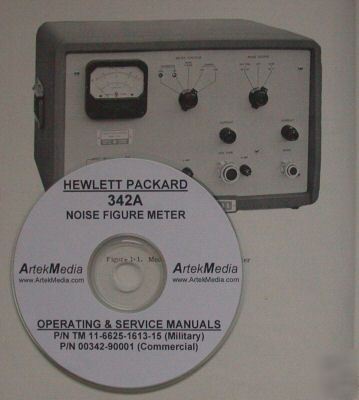 Hp 342A operation & service manual (commercial not mil)