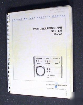 Hp - agilent 1520A original operators - service manual