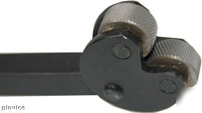Pivot type lathe knurling tool - 1/2 square shank