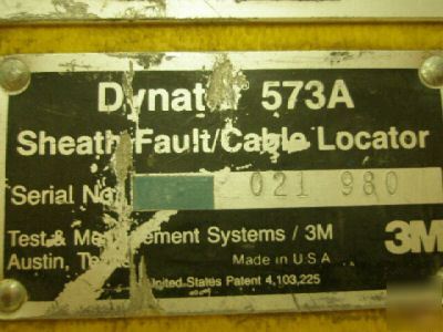 3M dynatel 573A cable locator [5655]