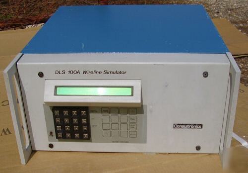 Consultronics dls 100A isdn wireline simulator 0-120KHZ