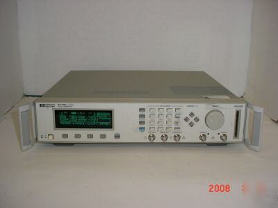 Hp/agilent 8110A pulse generator w/ 81103A(2) & 81106A 