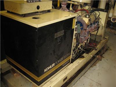 Kohler power system 60KW gas generator 70RZ ford engine