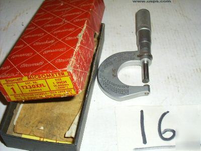 L.s. starrett micrometer size 1 inch tool
