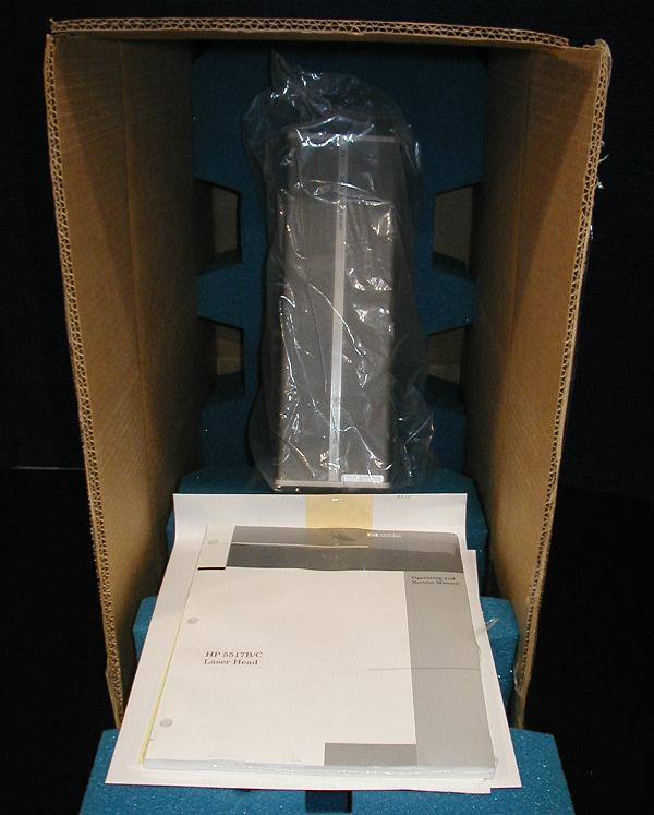 New hp agilent 5517B H10 laser head and manual