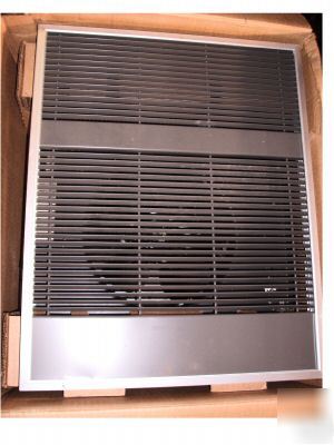 New qmark awh-4307 architectural fan forced heater- 