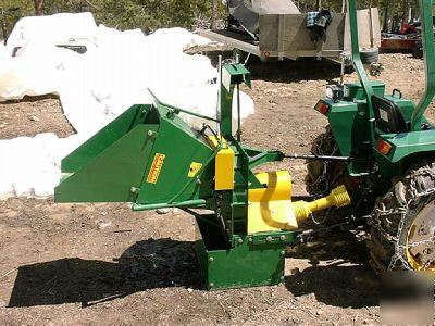 New wood chippers; tractor pto driven - - brand 