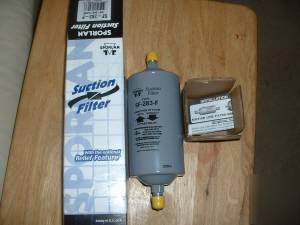 SF283F sporlan 800028 suction filter drier 3/8 sae 