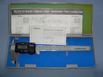 Mitutoyo digimatic caliper 500 series model cd-6â€p