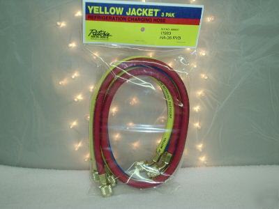 Yellow jacket charging hose set 60