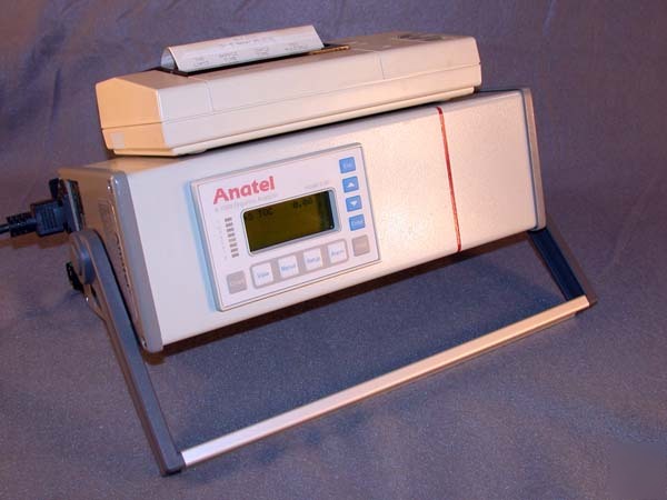Anatel a-1000 analyzer system S20P toc c-80 sensor