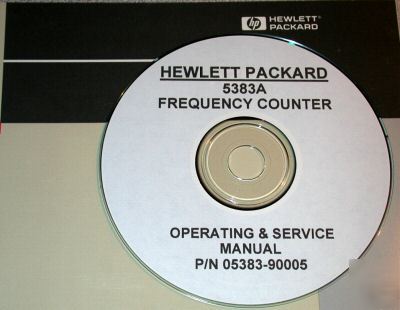 Hp 5383A service and operation manual