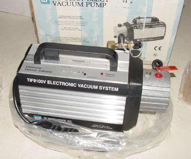 New tif electric vacuum pump TIF9100V in box
