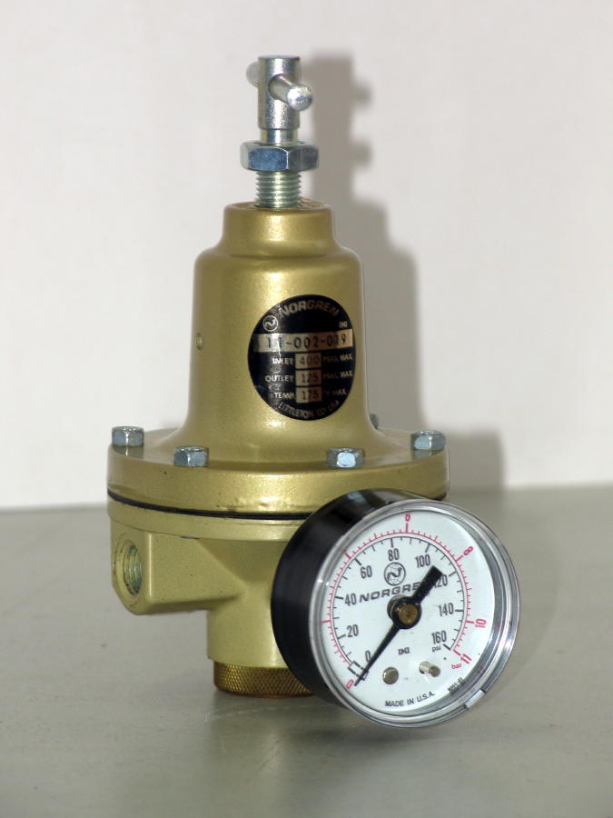 Norgren pneumatic regulator valve