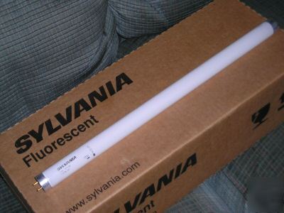 Sylvania F15T8/cw 15W tube fluorescent bulbs box OF24
