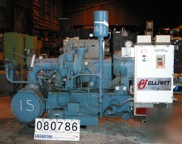 Used: elliot centrifugal compressor, model PAP180-da-3.