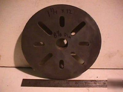 1 1/4 inch by 12 lathe face plate atlas