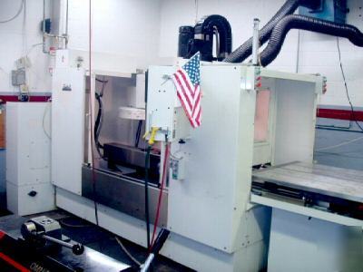 Fadal vmc 4020 apc cnc vertical machining center, mill 
