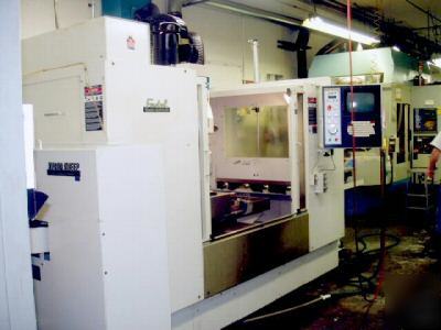 Fadal vmc 4020 apc cnc vertical machining center, mill 