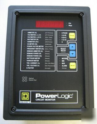 Square d powerlogic circuit monitor class 3020 cm-2350