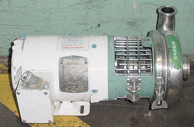 Tri-flo centrifugal sanitary washdown pump 3/4 hp 