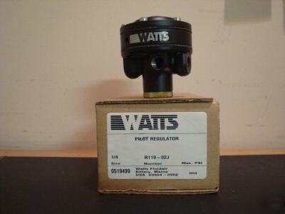Watts compressed air regulator # R119-02J