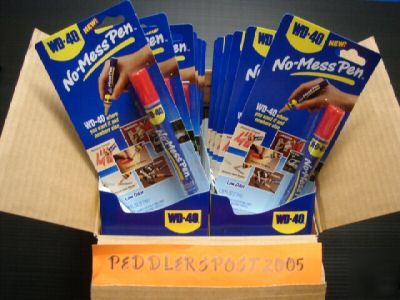 ~wd-40 no mess pen~1 case~great for on the go~+ bonus~