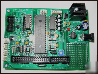 Ett cp-PIC877 PIC16F877 microcontroller board see pic
