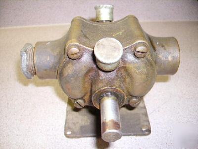 Bronze self priming rubber impeller pump 1