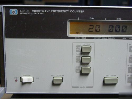 Hp 5350B microwave frequency counter 20GHZ
