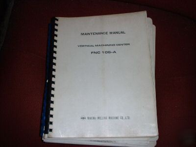 Leblond makino maintenance manual vertical machining