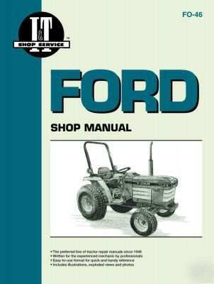 New ford holland i&t shop service repair manual fo-46