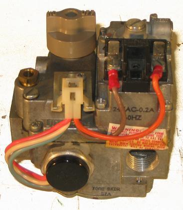 Robertshaw 7000-bker-S7A 24VAC/.2A gas valve